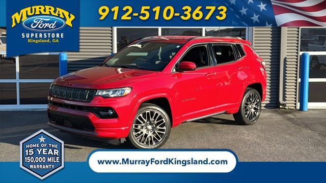 used 2022 Jeep Compass car, priced at $26,999