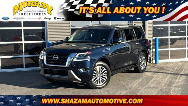 used 2022 Nissan Armada car, priced at $32,999