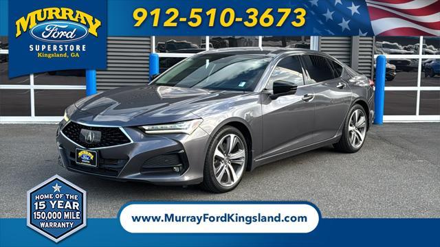 used 2021 Acura TLX car, priced at $28,999