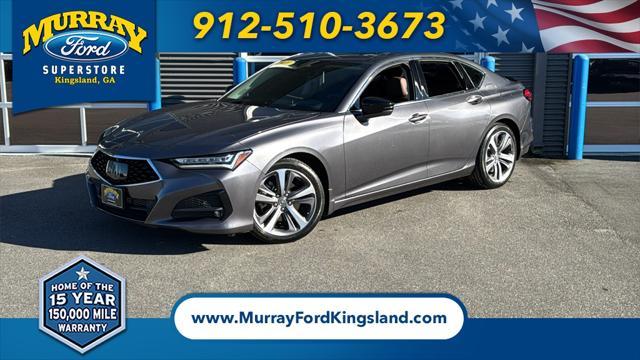 used 2021 Acura TLX car, priced at $28,999