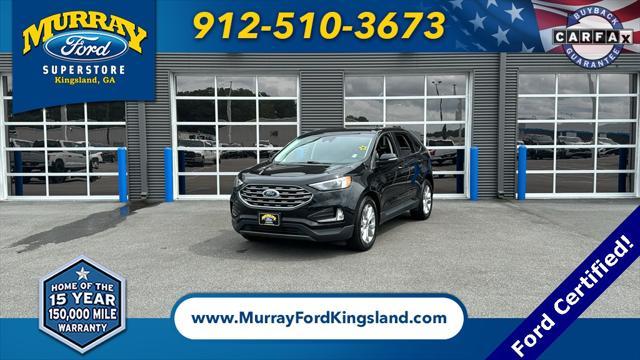 used 2022 Ford Edge car, priced at $23,490