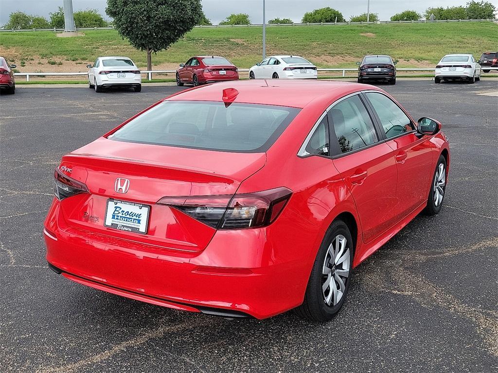 new 2025 Honda Civic car, priced at $25,300