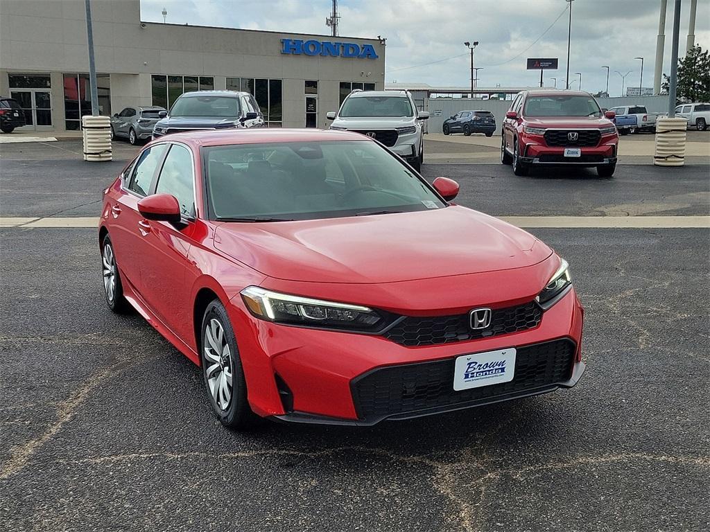 new 2025 Honda Civic car, priced at $25,300