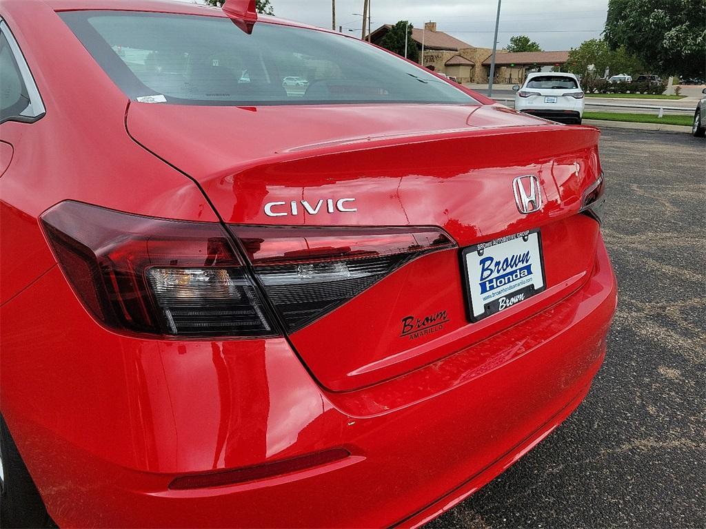 new 2025 Honda Civic car, priced at $25,300
