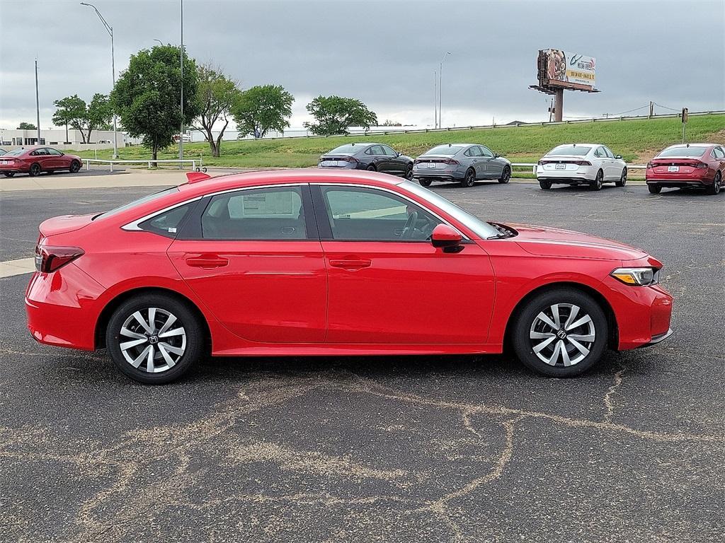 new 2025 Honda Civic car, priced at $25,300