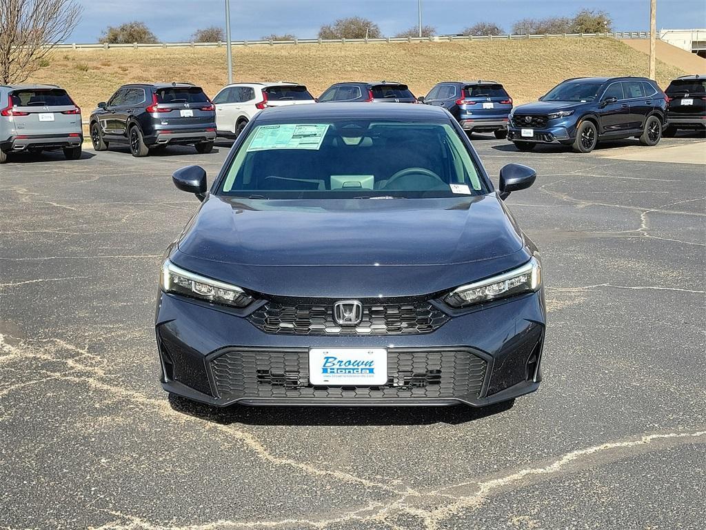 new 2025 Honda Civic car, priced at $25,092