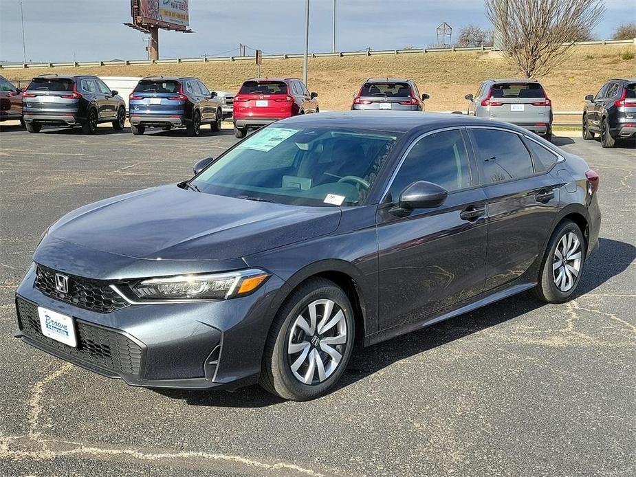 new 2025 Honda Civic car, priced at $25,092