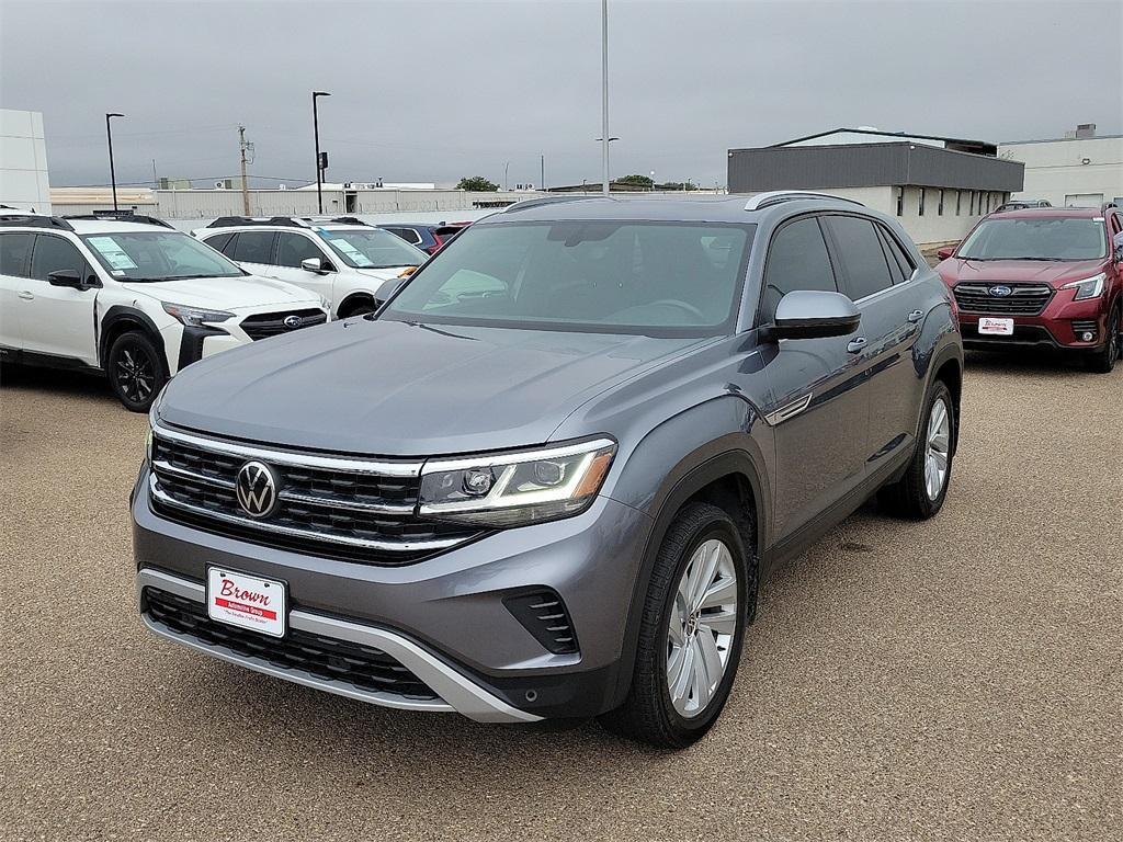 used 2021 Volkswagen Atlas Cross Sport car, priced at $23,371