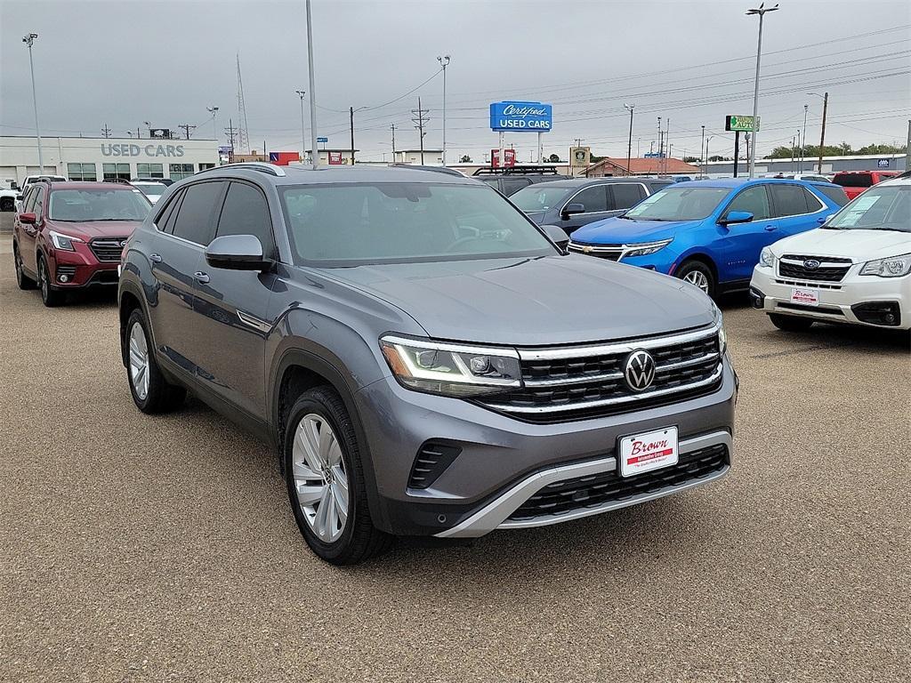 used 2021 Volkswagen Atlas Cross Sport car, priced at $23,371