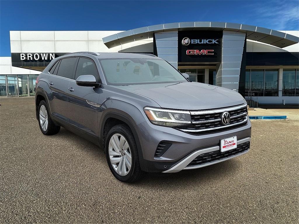 used 2021 Volkswagen Atlas Cross Sport car, priced at $23,371