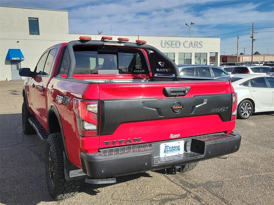 used 2020 Nissan Titan car, priced at $33,412