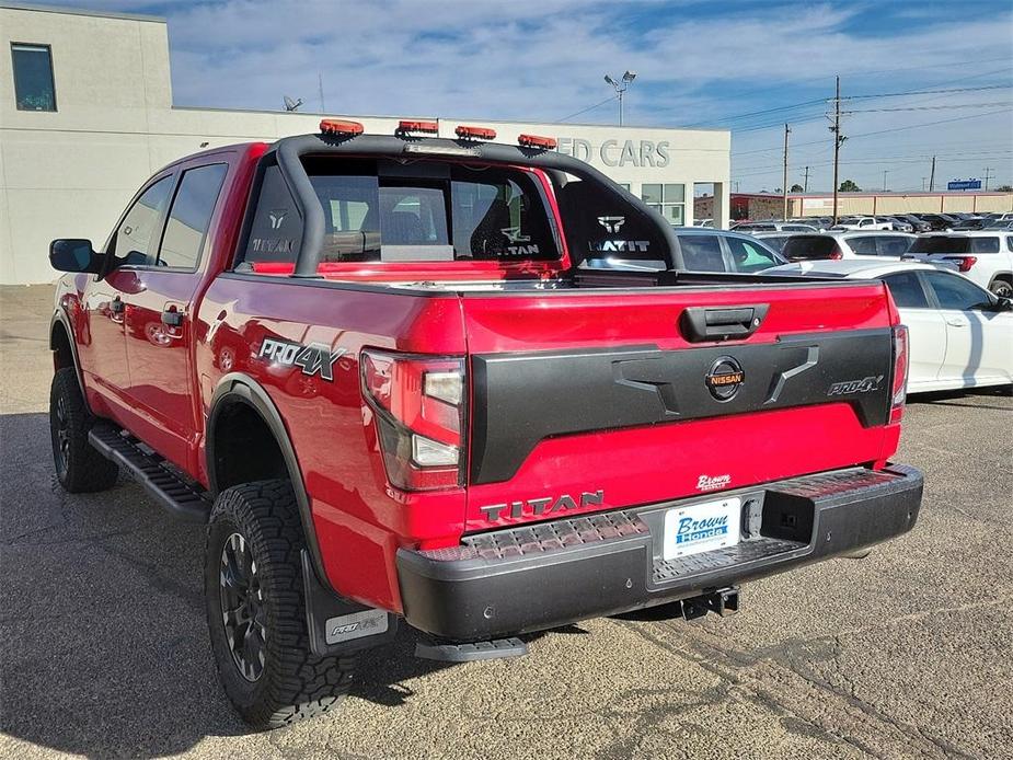 used 2020 Nissan Titan car, priced at $33,412