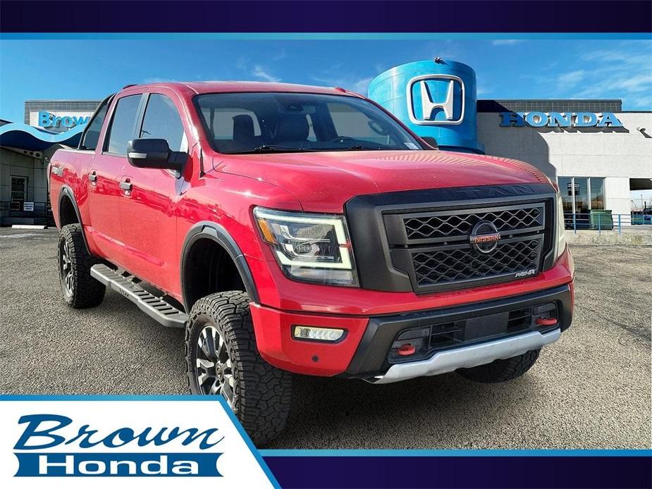 used 2020 Nissan Titan car, priced at $33,412