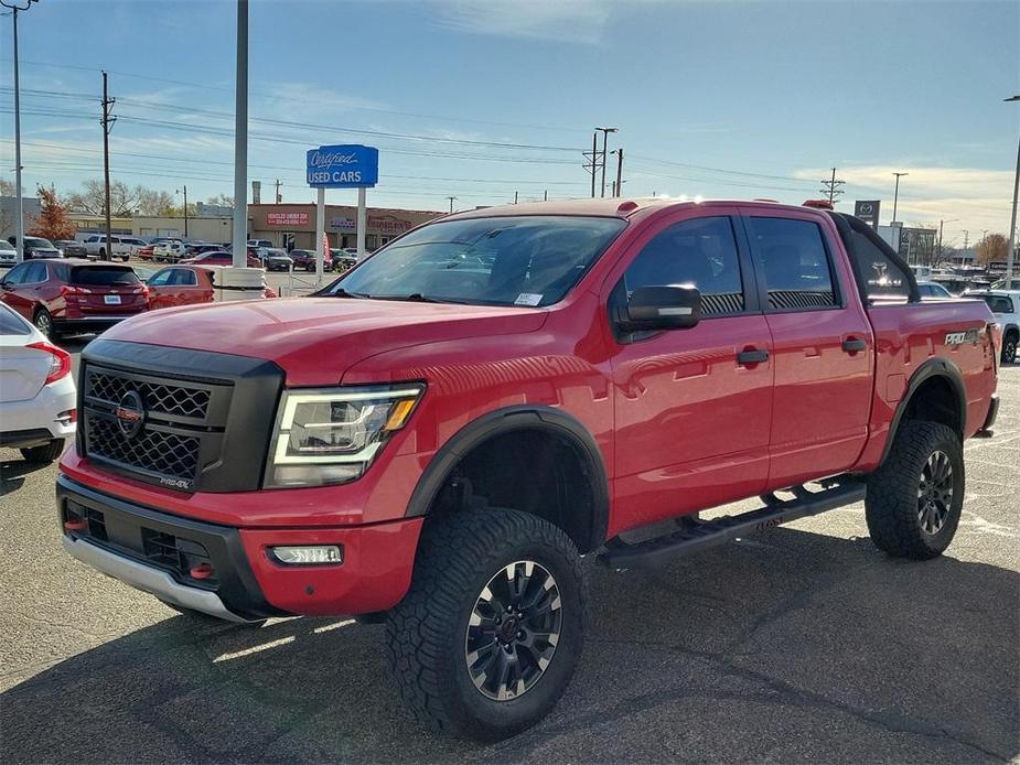 used 2020 Nissan Titan car, priced at $33,412