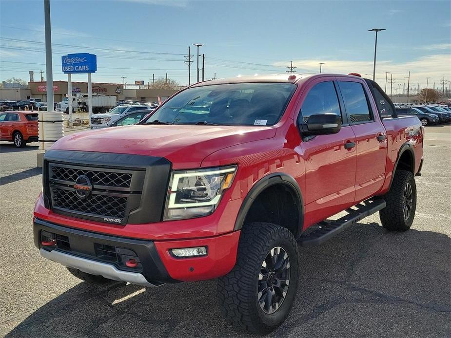 used 2020 Nissan Titan car, priced at $33,412