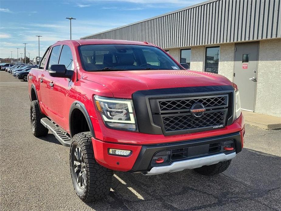 used 2020 Nissan Titan car, priced at $33,412