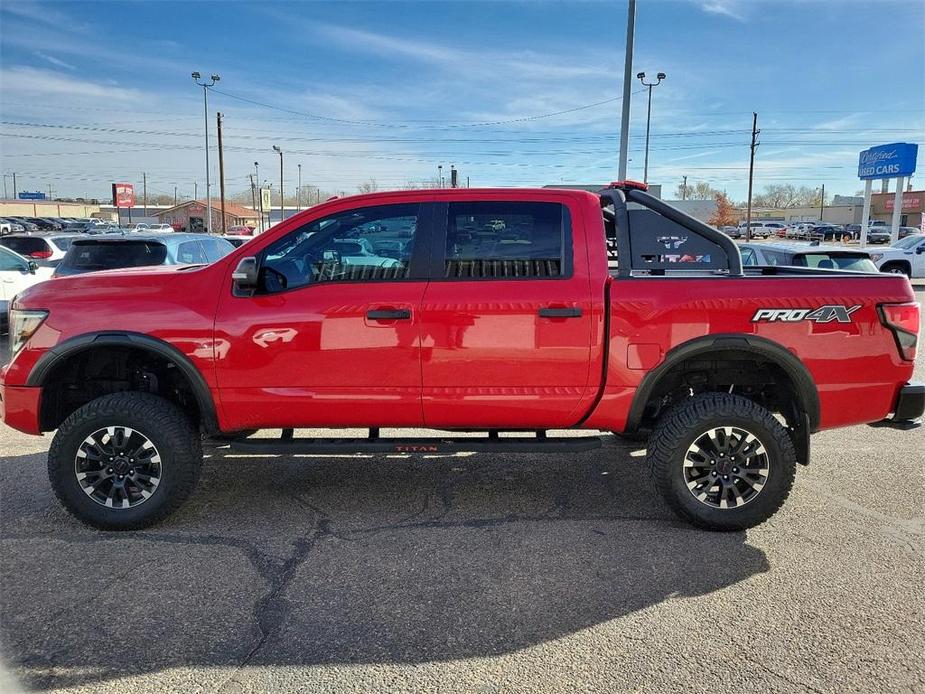 used 2020 Nissan Titan car, priced at $33,412