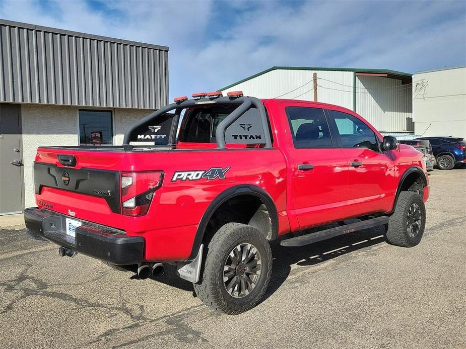 used 2020 Nissan Titan car, priced at $33,412