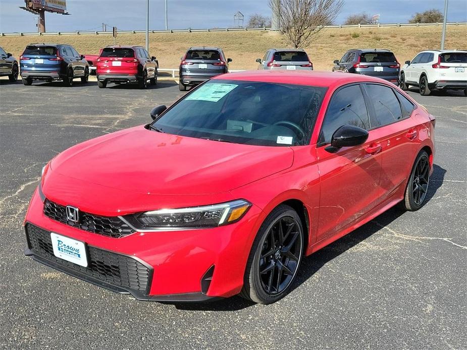 new 2025 Honda Civic car, priced at $27,072