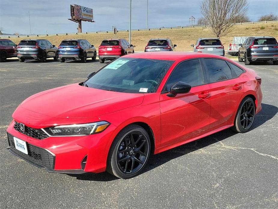 new 2025 Honda Civic car, priced at $27,072