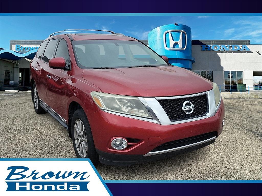 used 2014 Nissan Pathfinder car, priced at $7,447