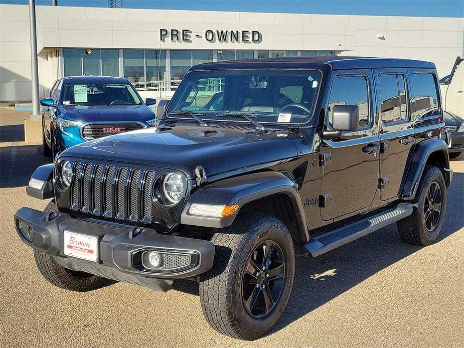 used 2021 Jeep Wrangler Unlimited car, priced at $34,600