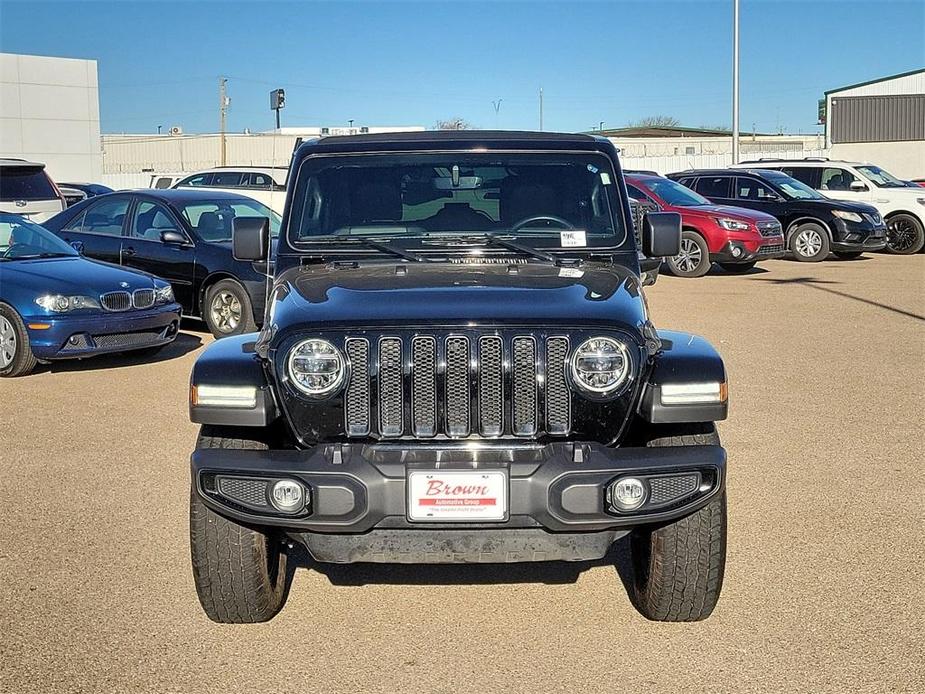 used 2021 Jeep Wrangler Unlimited car, priced at $34,600