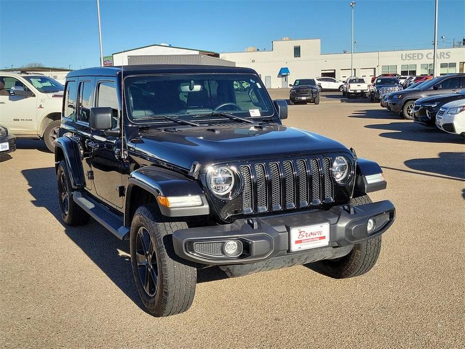 used 2021 Jeep Wrangler Unlimited car, priced at $34,600