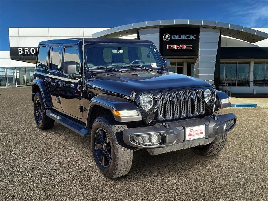 used 2021 Jeep Wrangler Unlimited car, priced at $34,600