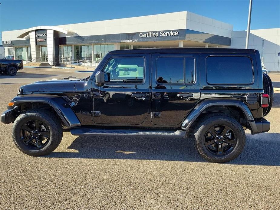 used 2021 Jeep Wrangler Unlimited car, priced at $34,600