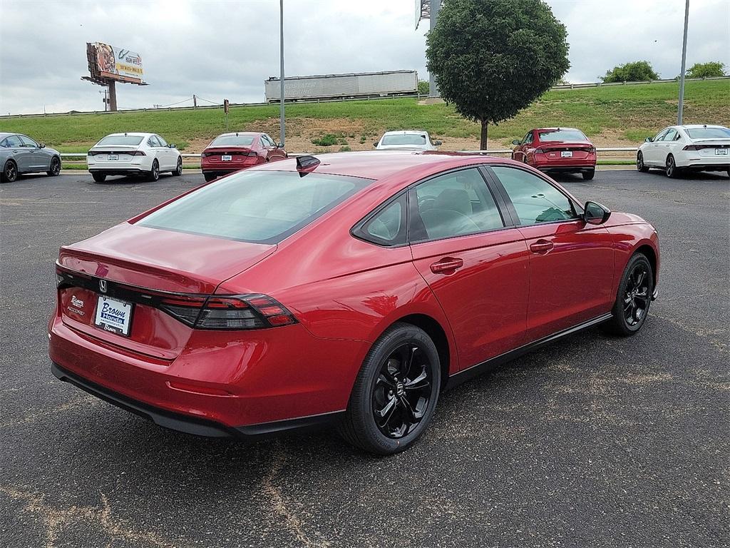 new 2025 Honda Accord car, priced at $31,895