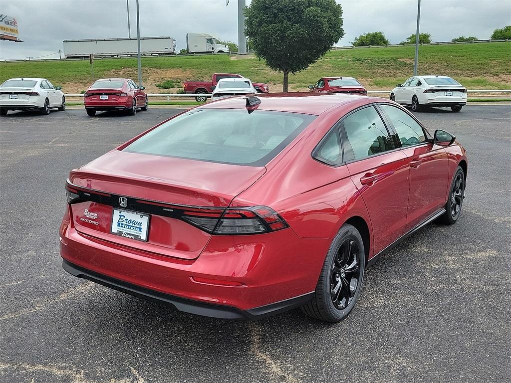 new 2025 Honda Accord car, priced at $31,895