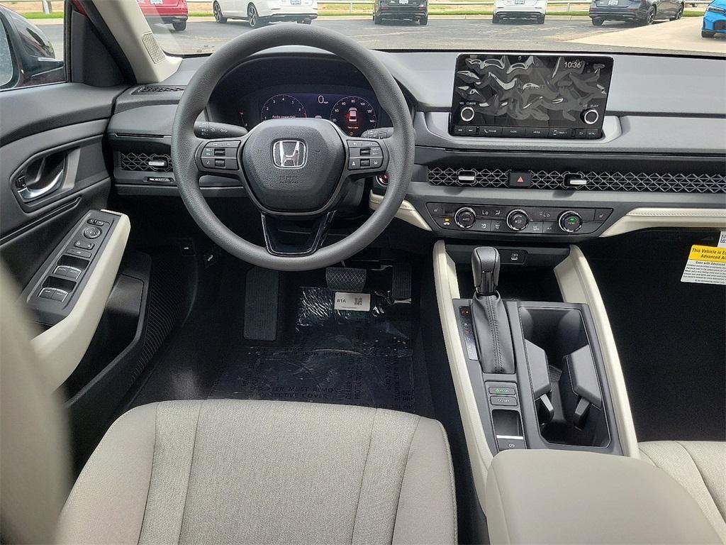 new 2025 Honda Accord car, priced at $31,895