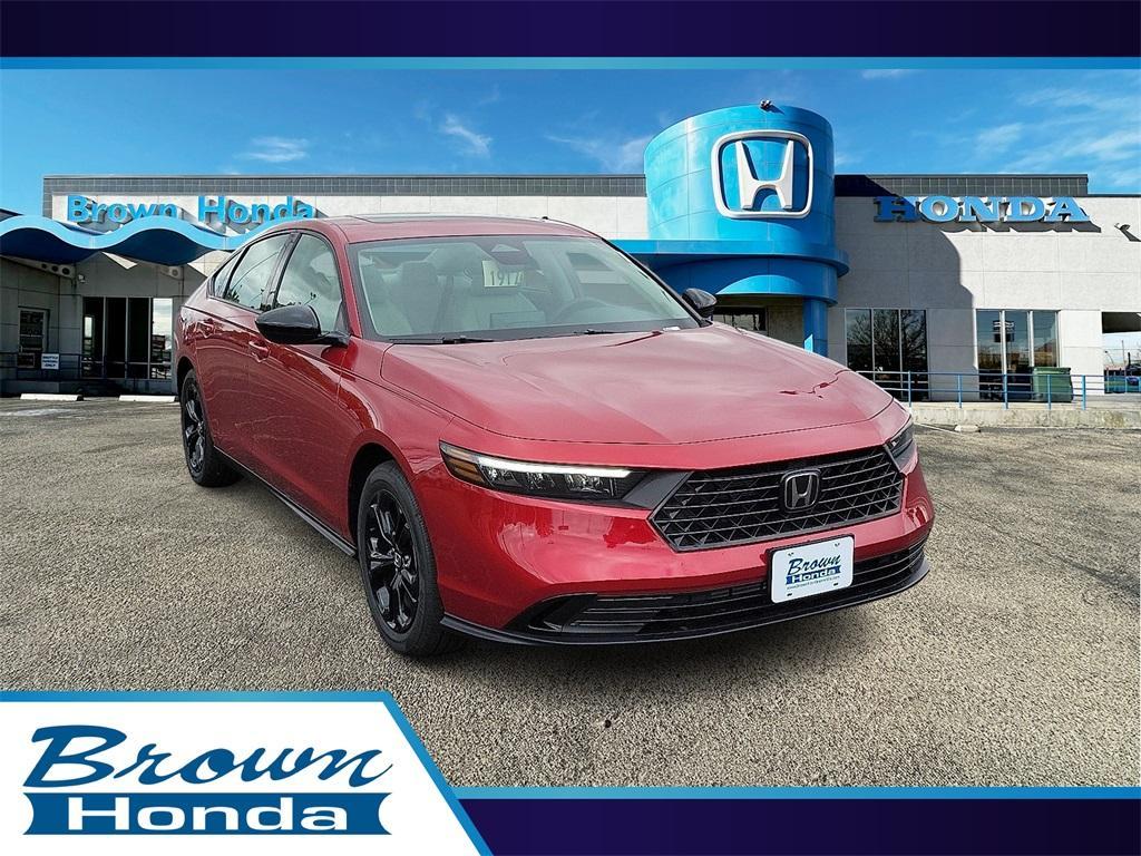 new 2025 Honda Accord car, priced at $31,895