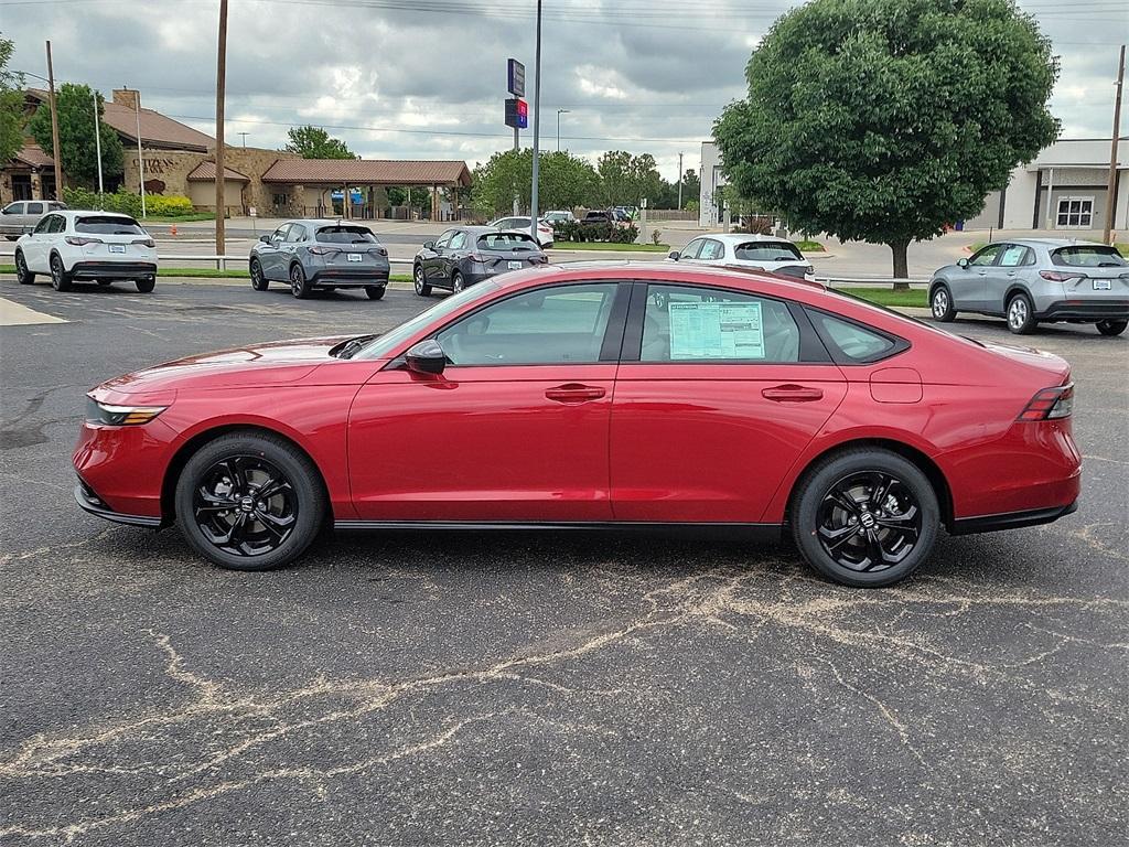 new 2025 Honda Accord car, priced at $31,895