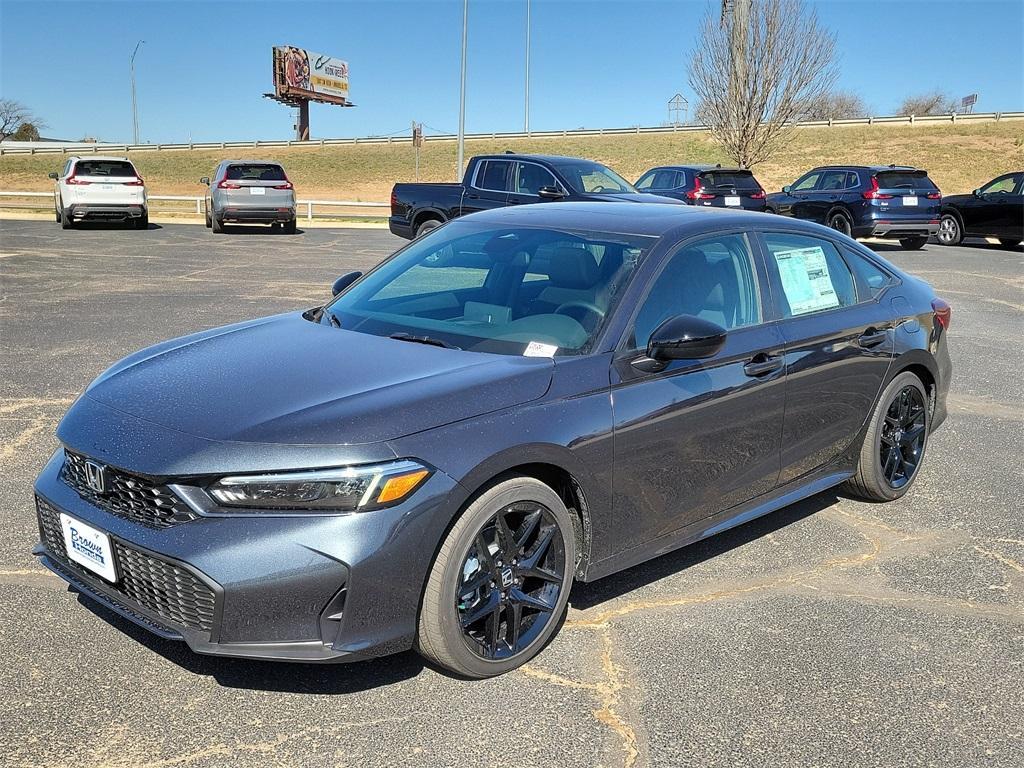 new 2025 Honda Civic Hybrid car, priced at $29,995