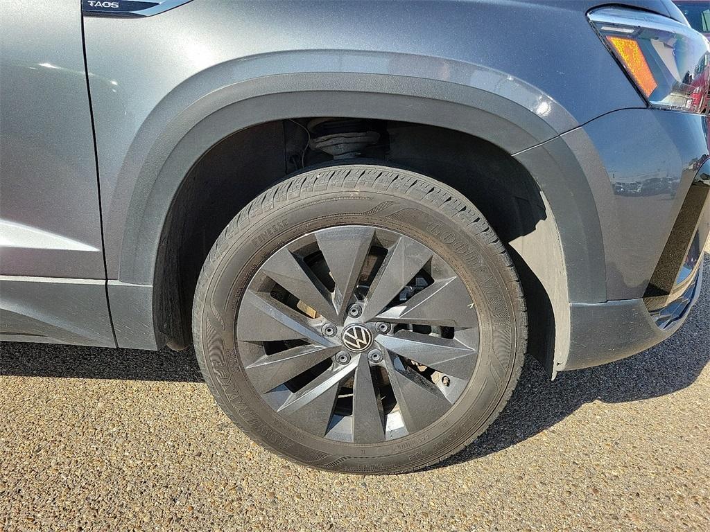 used 2024 Volkswagen Taos car, priced at $19,334
