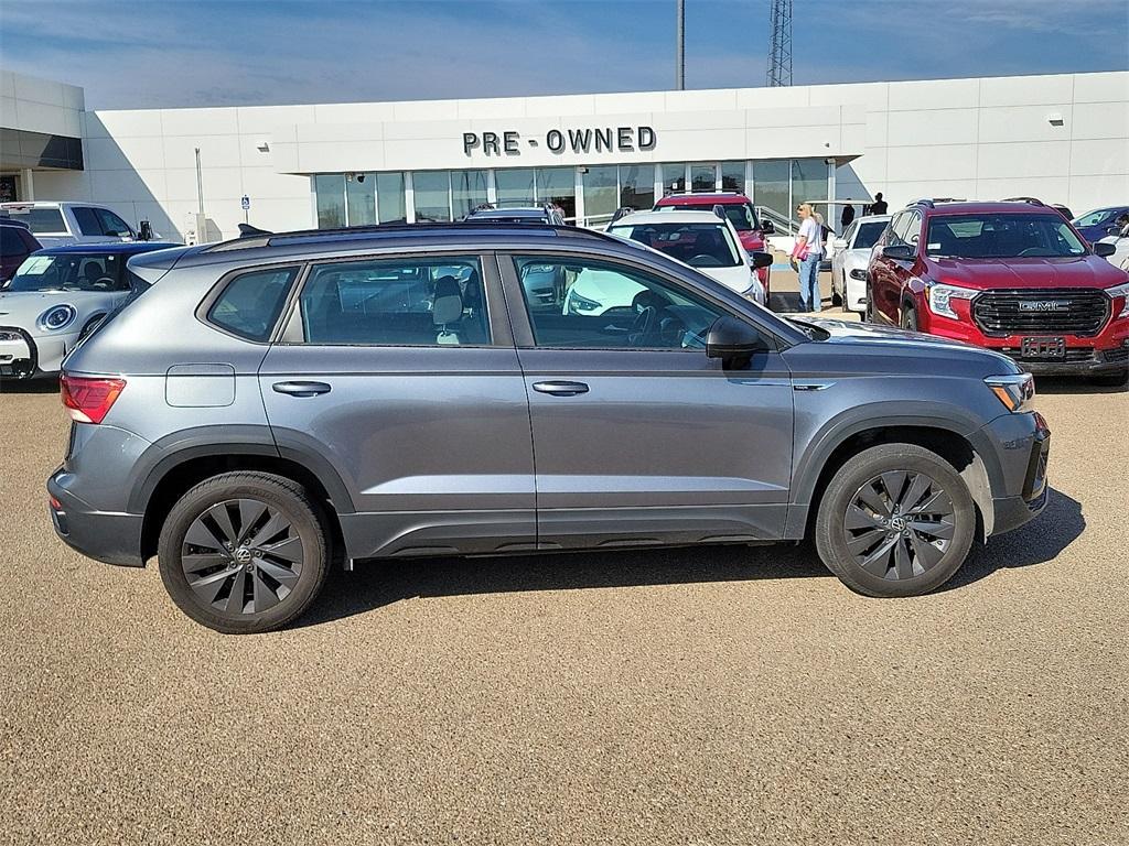 used 2024 Volkswagen Taos car, priced at $19,334