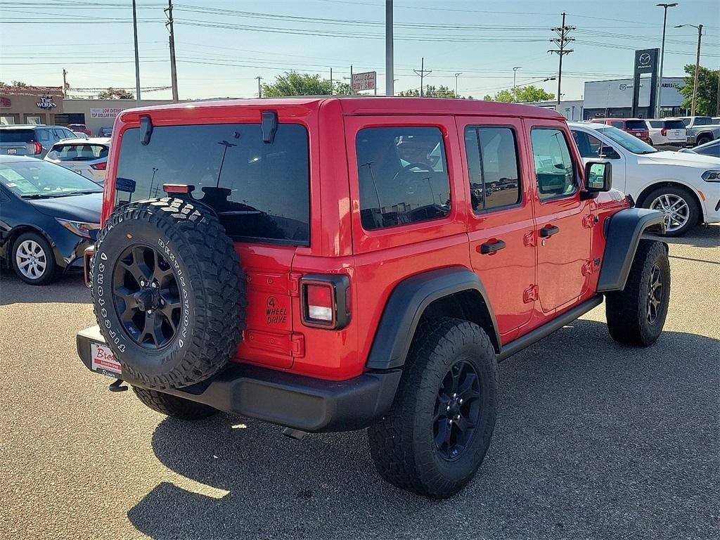 used 2021 Jeep Wrangler Unlimited car, priced at $32,282