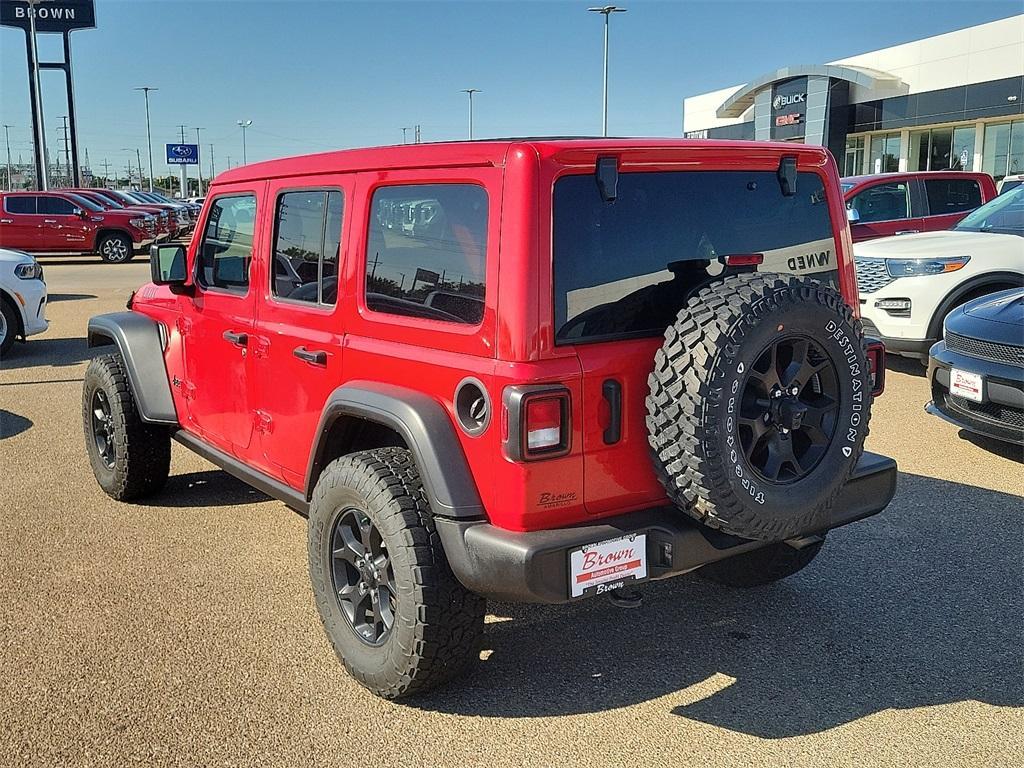 used 2021 Jeep Wrangler Unlimited car, priced at $32,282