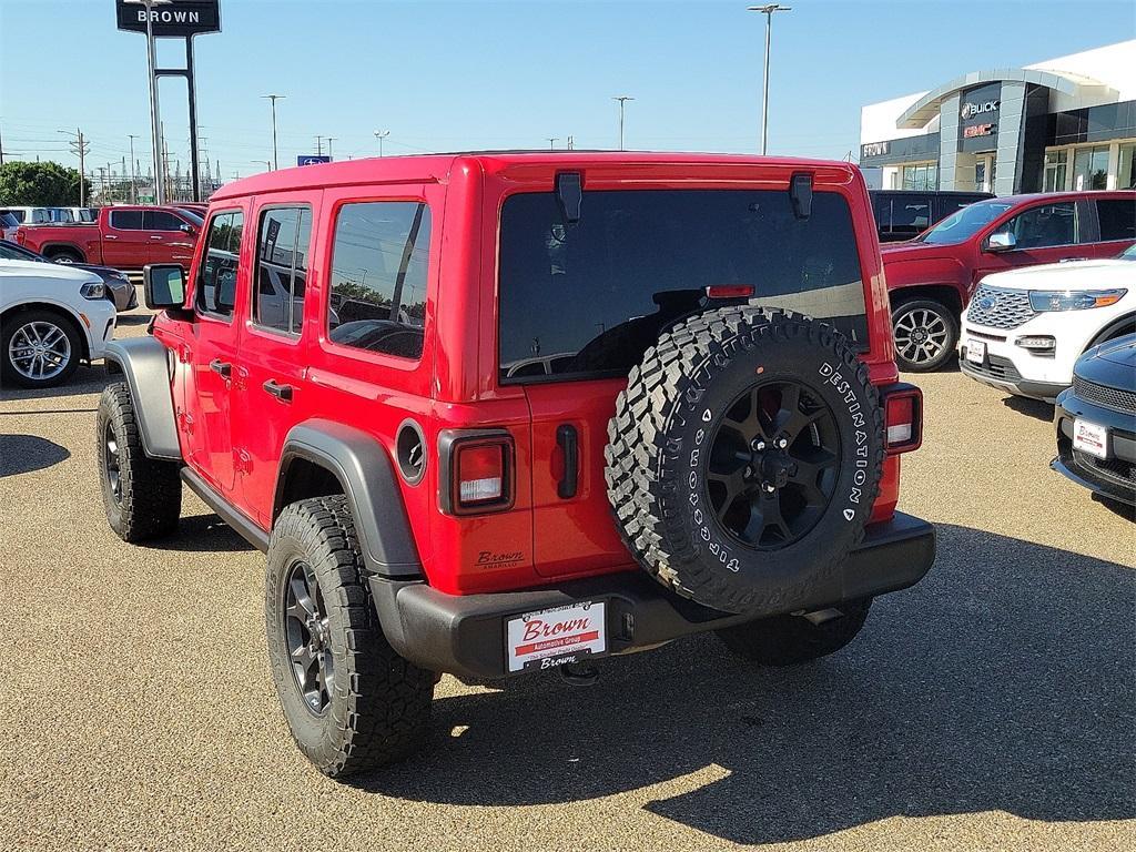 used 2021 Jeep Wrangler Unlimited car, priced at $32,282