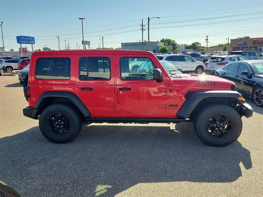 used 2021 Jeep Wrangler Unlimited car, priced at $32,282