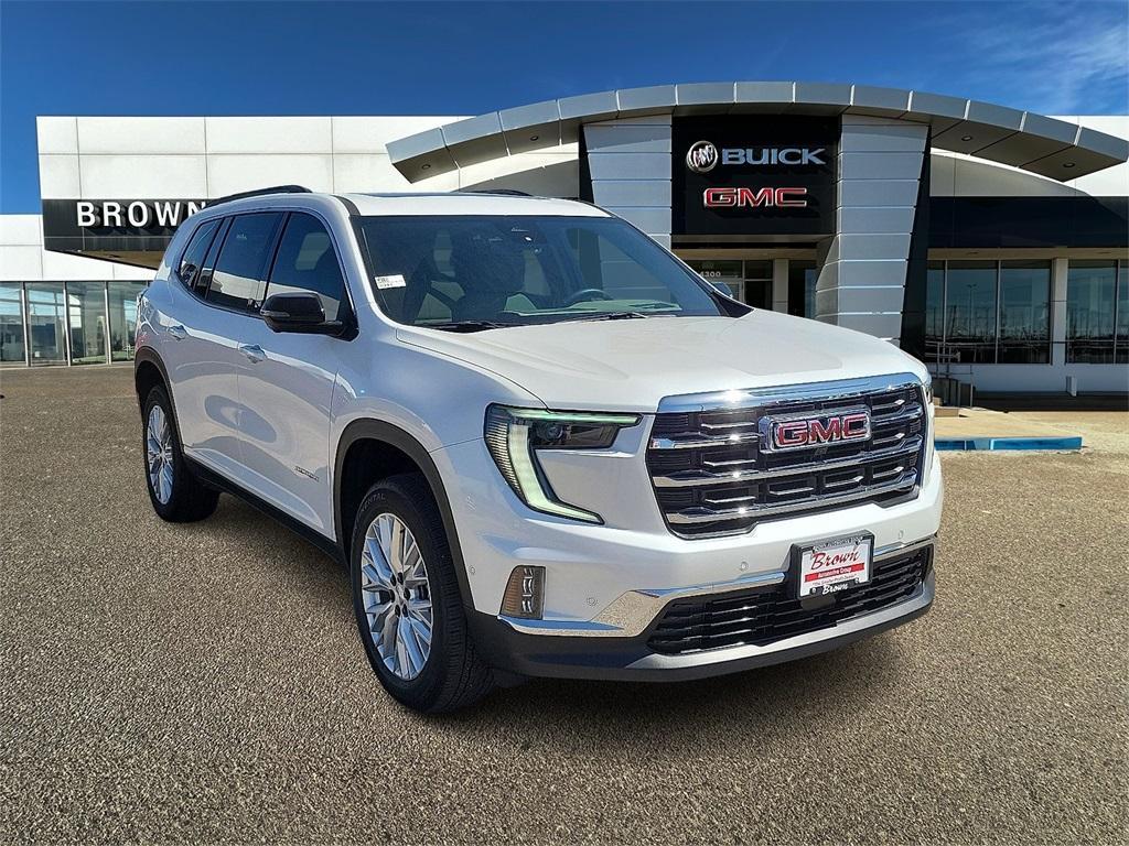 new 2025 GMC Acadia car, priced at $54,100