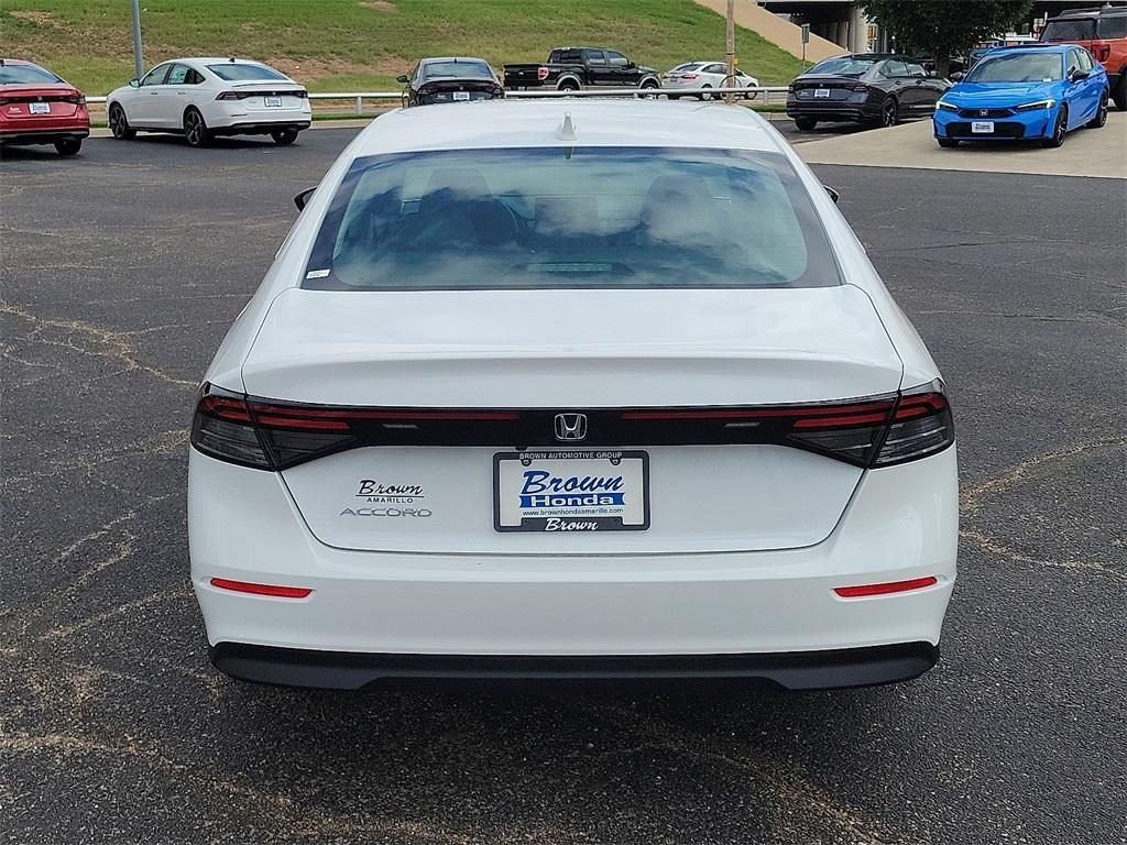 new 2025 Honda Accord car, priced at $29,602