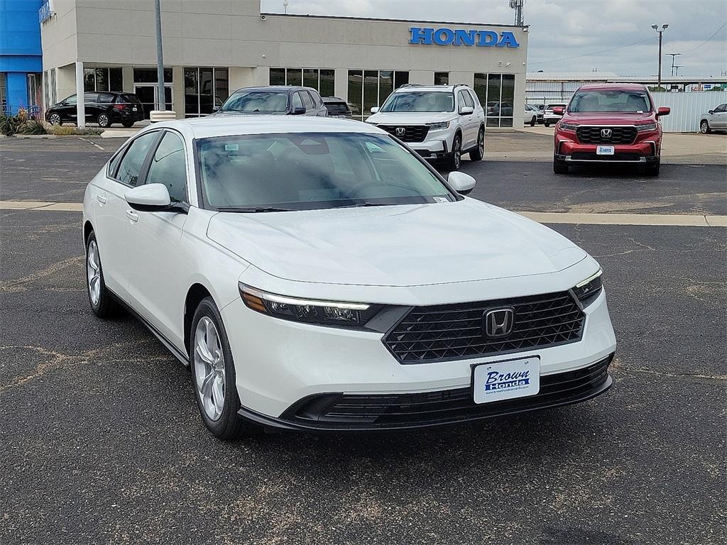 new 2025 Honda Accord car, priced at $29,602