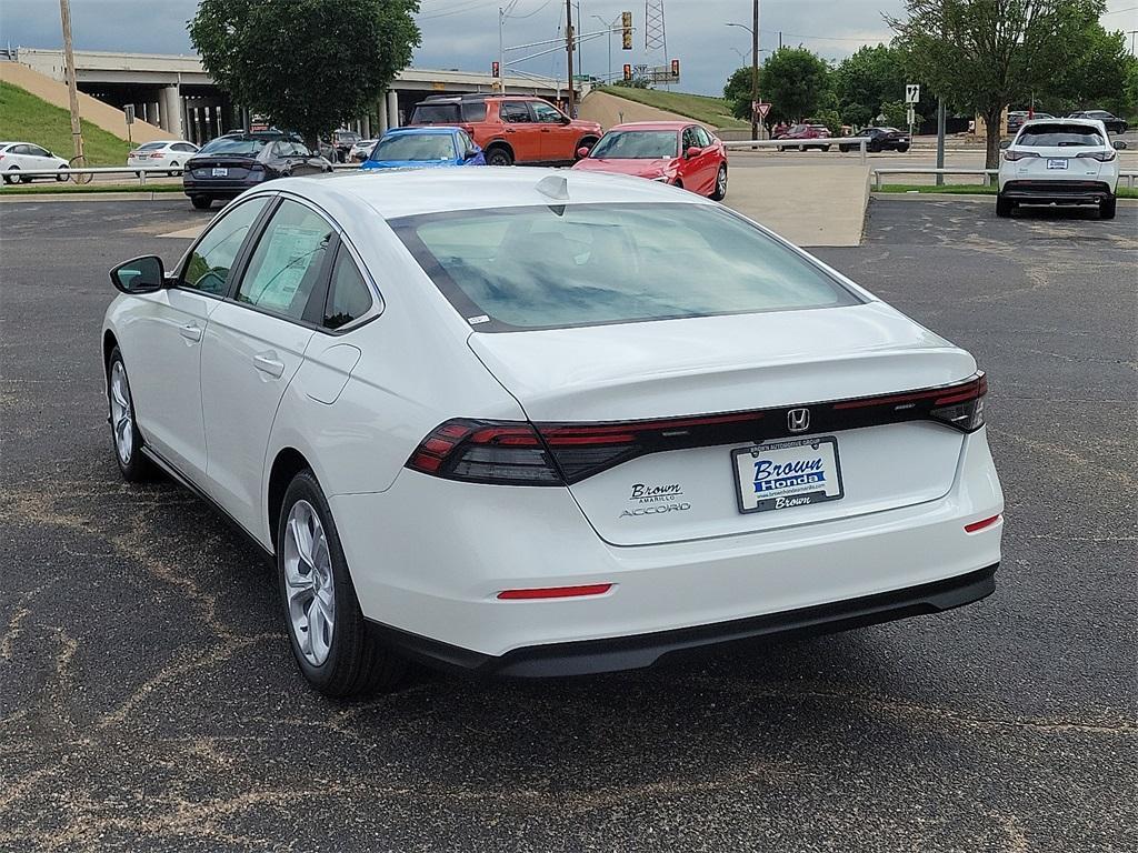 new 2025 Honda Accord car, priced at $29,602
