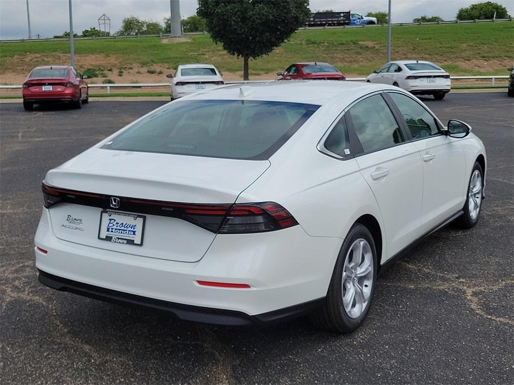 new 2025 Honda Accord car, priced at $29,602