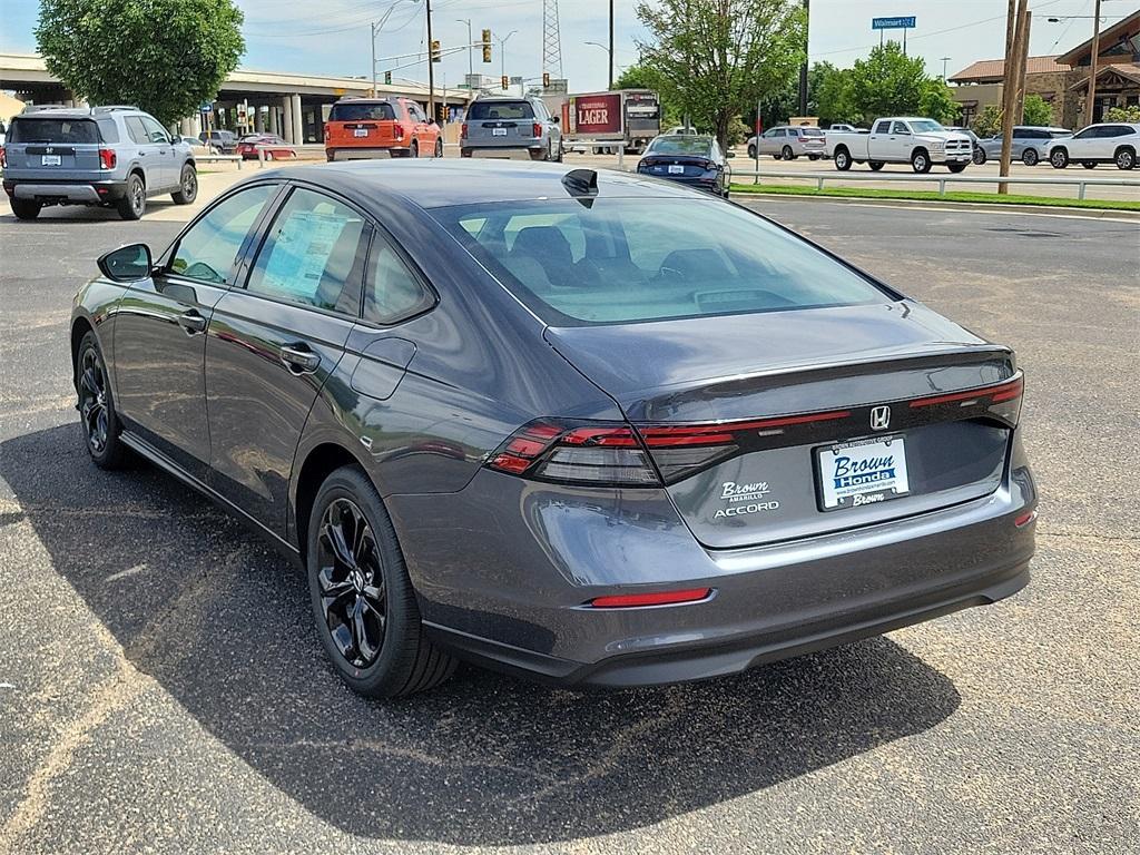 new 2025 Honda Accord car, priced at $31,076