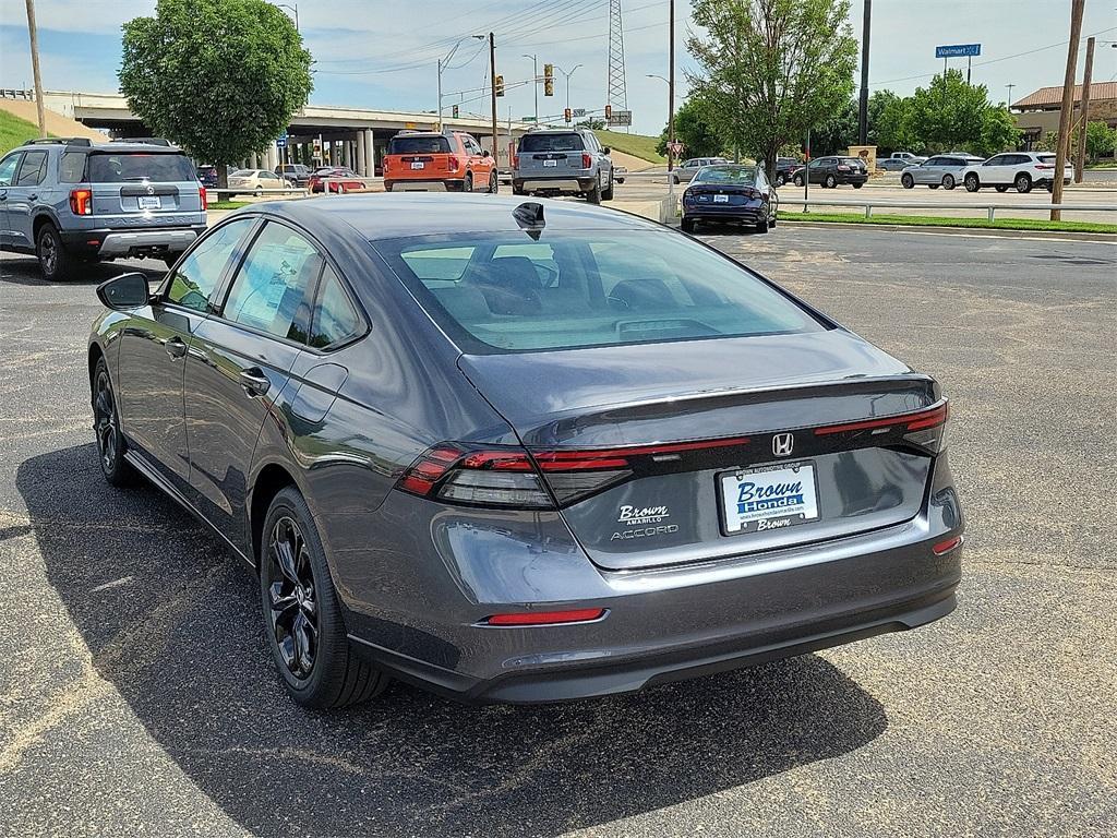 new 2025 Honda Accord car, priced at $31,076