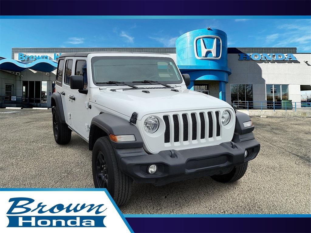 used 2021 Jeep Wrangler Unlimited car, priced at $26,949